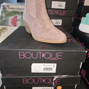 Corkys Blush Ankle Booties